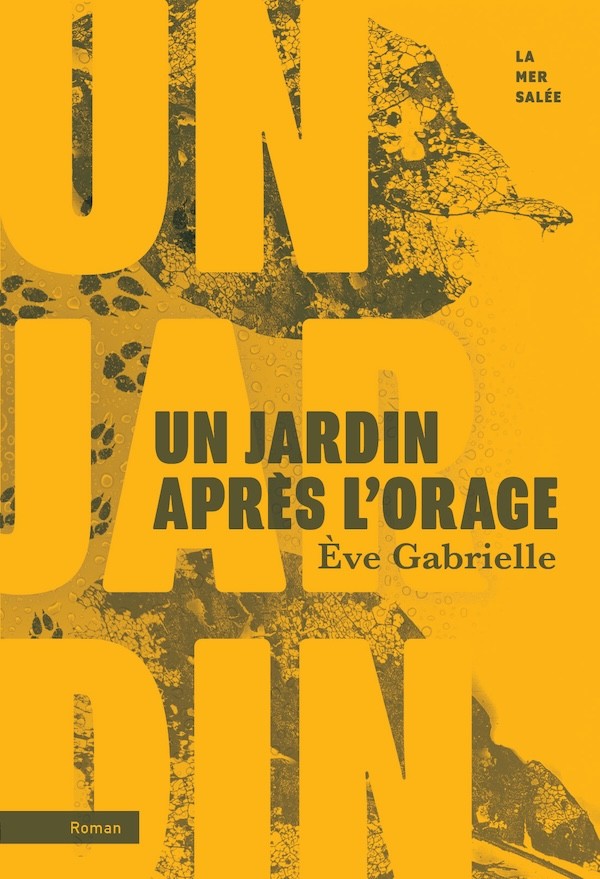 Un jardin après l'orage